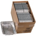 Steam Table Parts | Pactiv Corp. Y6132H 11.8 in.x 9.4 in. 2.6 in. Half-Size Deep Aluminum Steam Table Pan (100/Carton) image number 4