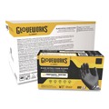Janitorial Disposable & Single Use Gloves | Ammex GWBEN46100 6 mil Powder-Free Nitrile Exam Gloves - Large, Black (1000/Carton) image number 6