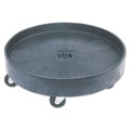 Dollies | Rubbermaid Commercial FG265000BLA BRUTE 500-lb. Capacity Universal Drum Dolly - Black image number 0