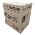 Perforated Roll & Hand Towels | Karat FP-HC99PET-1C PET Plastic Hinged Container 9 x 9 x 3.6 Clear Plastic 100/Pack 2 Packs/Carton image number 0