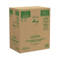 Cups | Dart 44AJ32 44 oz. J Cup Insulated Foam Pedestal Cups - White (300/Carton) image number 3