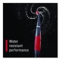 Brushes | Rubbermaid 2057486 Reveal Power Scrubber Red/White Nylon Bristles 1.73-in Brush Red Plastic Handle image number 7