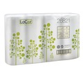 Toilet Tissues | LoCor 26821 High-Capacity Bath Tissue - White (1-Carton) image number 2
