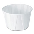 Cups | SOLO 200-2050 ProPlanet Seal 2 oz. Paper Portion Cups - White (250/Bag, 20 Bags/Carton) image number 1