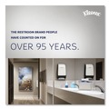 Perforated Roll & Hand Towels | Kleenex 46321 2-Ply 8 in. x 9.4 in. Reveal Multi-Fold Towels - White (16/Carton) image number 3