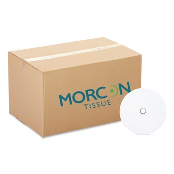 Morcon Paper VT1200 2-Ply Septic Safe Small Core Bath Tissue - White (12 Rolls/Carton)