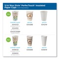 Cups | Dixie 5356CD 16 oz. PerfecTouch Coffee Haze Design Paper Hot Cups (20 Packs/Carton) image number 3