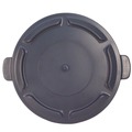 Waste Receptacle Lids | Impact GL200203 Value-Plus 20.4 in. Flat-Top Lids for 20-Gallon Gator Containers - Gray image number 1