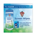 Cleaning Cloths & Wipes | Dust-Off DSCT 5 in. x 7 in. Cloth Premoistened Monitor Cleaning Wipes - White image number 1
