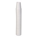 Cups | Dixie 2340W 10 oz. Paper Hot Cups - White (1000/Carton) image number 1
