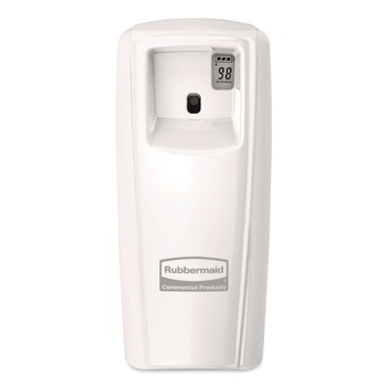PRODUCTS | Rubbermaid Commercial 1793535 3.6 in. x 4.33 in. x 8.75 in. TC Microburst 9000 LCD Odor Control System - White