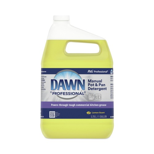 Dishwashing Detergents | Dawn Professional 57444 Manual Pot and Pan Dish Detergent - Lemon (4/Carton) image number 0