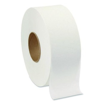 JANITORIAL | Georgia Pacific Professional 13728 1000 ft. 2 Ply Jumbo Jr. Bath Tissue Rolls - White (8/Carton)