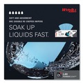 Perforated Roll & Hand Towels | WypAll 05740 L40 POP-UP Box 9.8 in. x 16.4 in. Towels - Blue (100/Box, 9 Boxes/Carton) image number 6