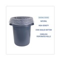 High-Density Trash Bags | Boardwalk V7658ENKR01 38 in. x 58 in. 60 gal. 19 mic High-Density Can Liners - Natural (150/Carton) image number 5