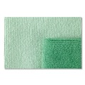 Cleaning Cloths & Wipes | Rubbermaid Commercial 1820582 16 in. x 16 in. Microfiber Cleaning Cloths - Green (24/Pack) image number 3