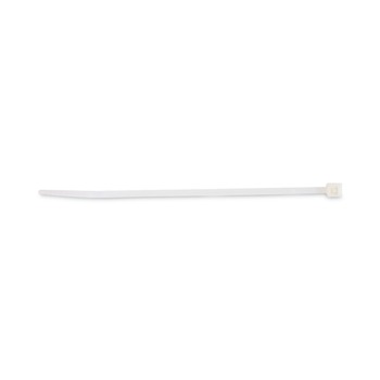 OFFICE CABLE MANAGEMENT | Tatco 22100 4 in. x 0.06 in. 18 lbs. Nylon Cable Ties - Natural (1000/Pack)