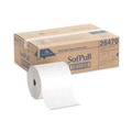 Perforated Roll & Hand Towels | Georgia Pacific Professional 26470 7.87 in. x 1000 ft. 1-Ply Hardwound Nonperforated Paper Towel Roll - White (6 Rolls/Carton) image number 0