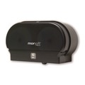 Toilet Tissue Dispensers | Morcon Paper MOR M1005-8 Valay 11.5 in. x 6.5 in. Plastic Small Core Tissue Dispenser - Black image number 0