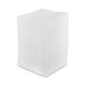 Luncheon Napkins | Boardwalk BWK8310 12 in. x 12 in. 1-Ply 1/4-Fold Lunch Napkins - White (6000/Carton) image number 2