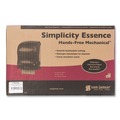 Towel Dispensers | San Jamar T7400TBK 15.25 in. x 13 in. x 10.25 in. Simplicity Mechanical Roll Towel Dispenser - Black image number 5