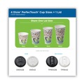 Perforated Roll & Hand Towels | Dixie 5342W PerfecTouch 12 oz Paper Hot/Cold Cups - White (1000/Carton) image number 2