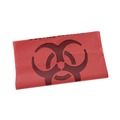 Low-Density Trash Bags | Boardwalk A6639PRK 33 in. x 39 in. 1.3 mil 33 gal. Linear Low Density Health Care Trash Can Liners - Red (150/Carton) image number 1