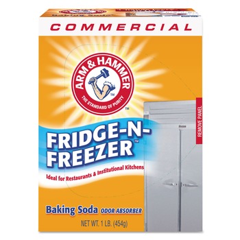 Arm & Hammer 33200-84011 16 oz. Powder Fridge-n-Freezer Pack Baking Soda - Unscented