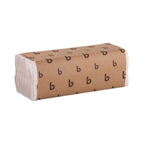 Perforated Roll & Hand Towels | Boardwalk 8128 C-Fold Paper Towels - White (12/Carton) image number 0