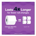 Toilet Tissues | Cottonelle 55494 Ultra ComfortCare 2-Ply Septic Safe Mega Rolls Soft Tissue Toilet Paper - White (48/Carton) image number 4