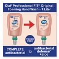 Soap Refills | Dial Professional 17000 16674 1 Liter Antibacterial Foaming Hand Wash Refill for FIT Touch Free Dispenser - Original (3/Carton) image number 8