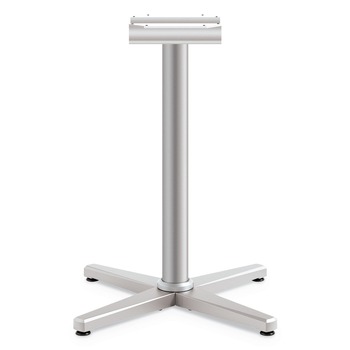 TABLE BASES LEGS | HON HCT29MX.PR8 Arrange 25.59 in. x 27.89 in. X-Base for 36 in. Tops - Silver