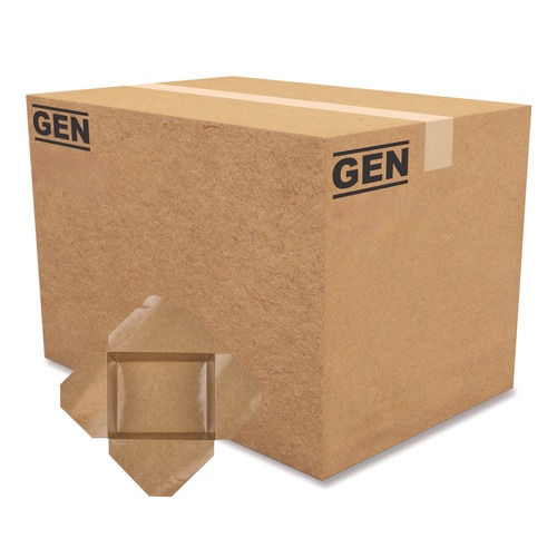 Food Containers & Lids | GEN KS10121 Reclosable 54 oz. Paper Take-Out Box - Kraft (200/Carton) image number 0