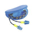 Ear Protection | Howard Leight by Honeywell FUS30-HP 100-Pair Fusion 27 dB Corded Multiple-Use Earplugs - Blue/White, Regular image number 1
