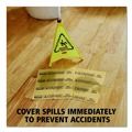 Sorbents | Rubbermaid Commercial FG425400YEL 16.5 in. x 14 in. 12 oz. Over-The-Spill Pad Tablet (22/Pack) image number 4