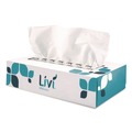 Facial Tissues | Livi VPG Select 11513 2-Ply Flat Box Facial Tissue - White (30 Boxes/Carton) image number 3