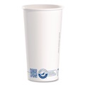 Perforated Roll & Hand Towels | SOLO 420RC-PLANET Recycled Content PCF Paper Hot Cups ProPlanet Seal 20 oz White/Blue 600/Carton image number 1
