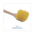 Brushes | Boardwalk BWK4320 20 in. Long Polypropylene Fill Handle Utility Brush - Tan image number 3