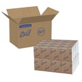 Dinner Napkins | Scott 98720 12 in. x 7 in. 1-Ply Low-Fold Dispenser Napkins - White (8000/Carton) image number 0