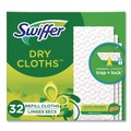 Floor Dusters & Accessories | Swiffer 80374620 8 x 10.4 Dry Refill Cloths - White (4/Carton) image number 3