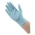 Janitorial Disposable & Single Use Gloves | Boardwalk 382SCTA 5 mil Disposable Examination Nitrile Gloves - Small, Blue (1000/Carton) image number 8