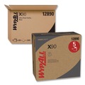 Perforated Roll & Hand Towels | WypAll 12890 X90 POP-UP Box 2-Ply 8.3 in. x 16.8 in. Cloths - Denim Blue (68/Box, 5 Boxes/Carton) image number 0