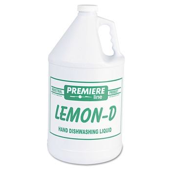 Fresquito KES LEMON-D 1 gal. Bottle Lemon-D Dishwashing Liquid - Lemon (4/Carton)