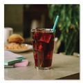 Straws/Stems/Sticks | phade 511167 7.75 in. PHA Wrapped Marine Biodegradable Straws - Ocean Blue (375/Box, 10 Boxes/Carton) image number 3