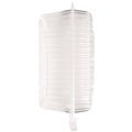 Food Containers & Lids | Handi-Foil HFA 6061D-500 6.5 in. x 3.25 in. x 6.12 in. 26 oz. Handi-Lock Plastic Food Container - Clear (500/Carton) image number 1