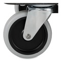 Carts & Trucks | Rubbermaid Commercial FG101100BLA 151 gal. 600 lbs. Capacity Plastic Structural Foam Tilt Truck - Black image number 1