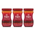 Coffee - Caffeinated | Folgers 2550020629 8 oz Jar Medium Instant Coffee Crystals - Classic Roast image number 0