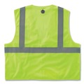 Clothing Protection | Ergodyne 21059 GloWear 8210Z Class 2 Economy Mesh Vest Polyester - 4X-Large/5X-Large Lime image number 1