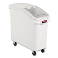 Food Storage Containers & Lids | Rubbermaid Commercial FG9F7700CLR Prosave 29 in. x 12.13 in. x 1.9 in. Bin Lid and Scoop Replacement - Clear image number 3