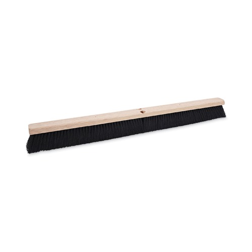 Brooms | Boardwalk BWK20636 3 in. Black Polypropylene Bristles 36 in. Brush Floor Brush Head image number 0